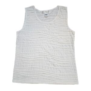 RAFAEL | White Bershka Tank Top | Size Small